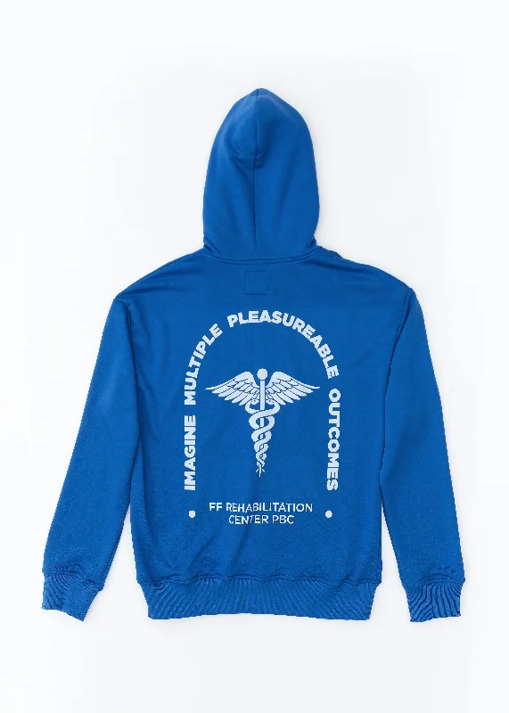 Men's sustainable travel hoodie-FF Rehabilitation Center / Zip Up Hoodie