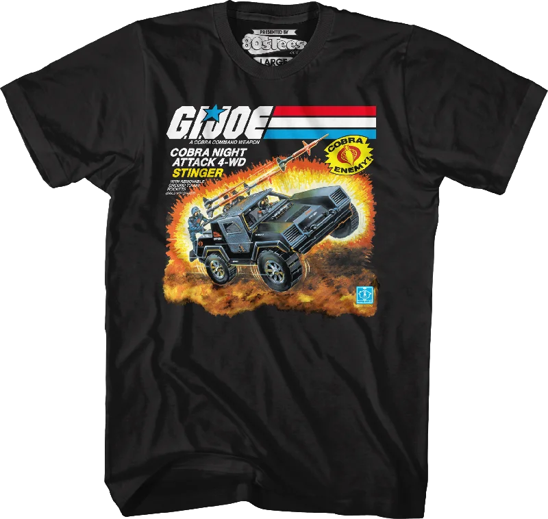 Men's classic style t-shirt-Box Art Stinger GI Joe T-Shirt