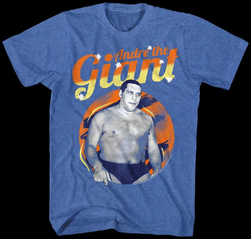 Men's tailored fit t-shirt-Vintage Andre The Giant T-Shirt