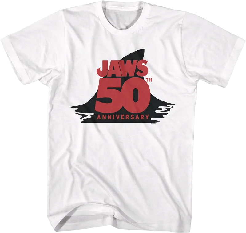 Men's classic style t-shirt-50th Anniversary Jaws T-Shirt