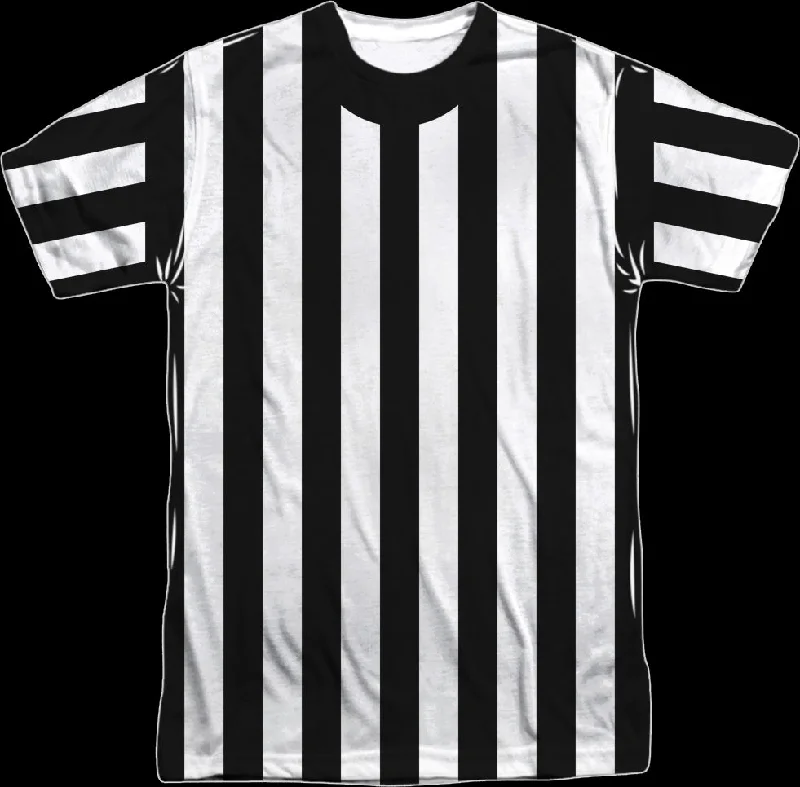 Men's street smart t-shirt-Referee Costume Shirt