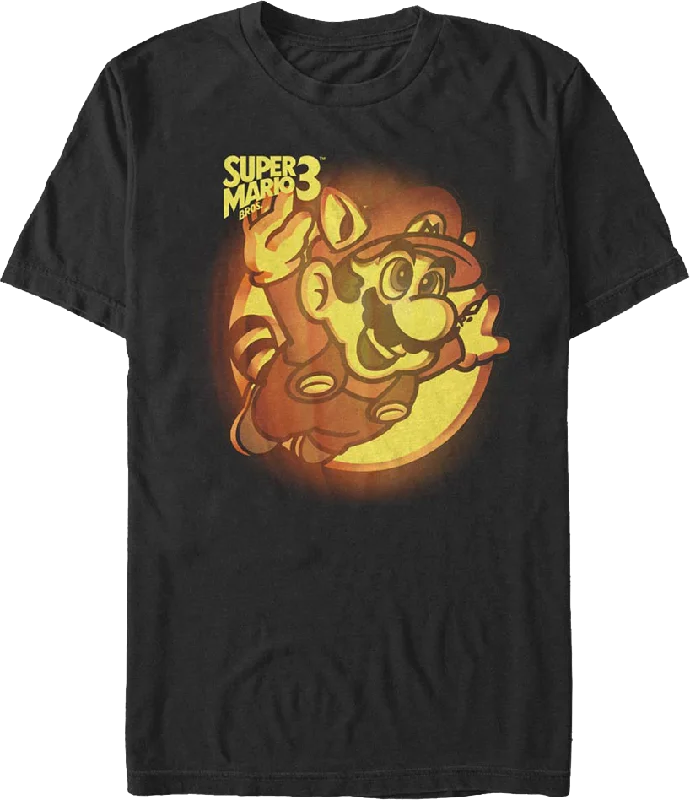 Men's weather-resistant t-shirt-Halloween Super Mario Bros. 3 Nintendo T-Shirt