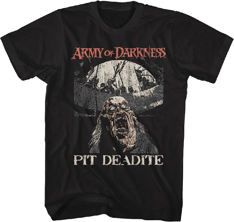 Men's recycled material t-shirt-Pit Deadite Army of Darkness T-Shirt