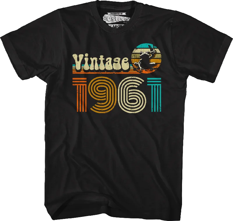 Men's innovative fabric t-shirt-Vintage 1961 T-Shirt