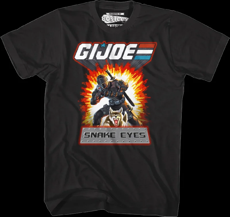 Men's innovative fabric t-shirt-Snake Eyes Shirt