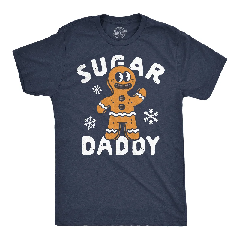 Men's double-layer t-shirt-Sugar Daddy Gingerbread Men's T Shirt