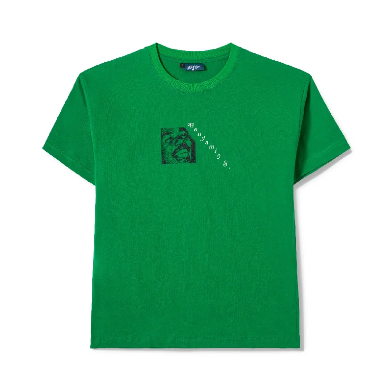 Men's classic style t-shirt-Benyamin S Fungky Kromong T-shirt - Green