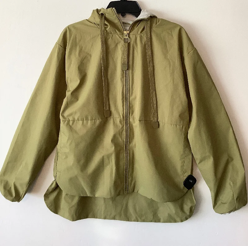 Men's functional anorak-Jacket Windbreaker By Cmc In Green, Size: S