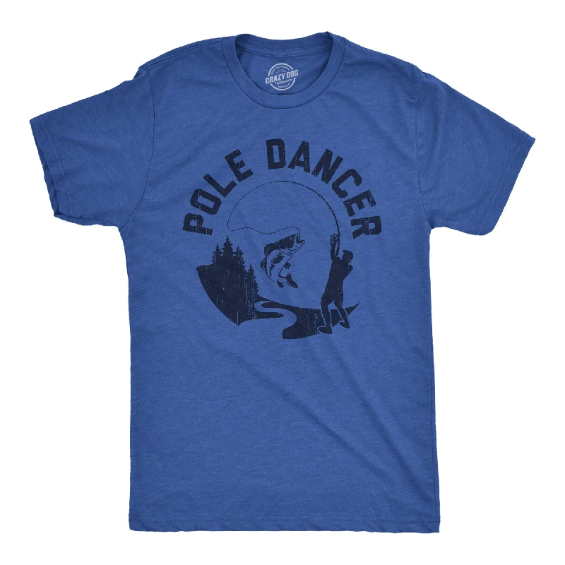 Men's tailored fit t-shirt-Pole Dancer Men's T Shirt