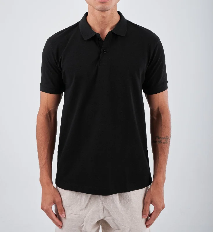 Men's sporty gym polo shirt-Polo T-Shirt