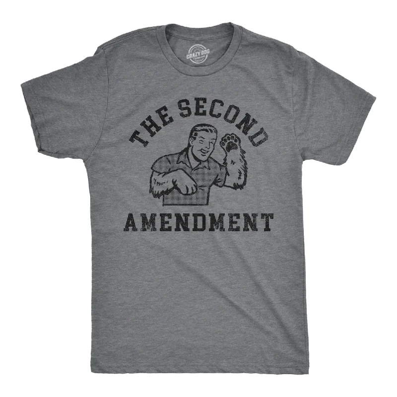 Men's cozy fit t-shirt-The Second Amendment Men's T Shirt