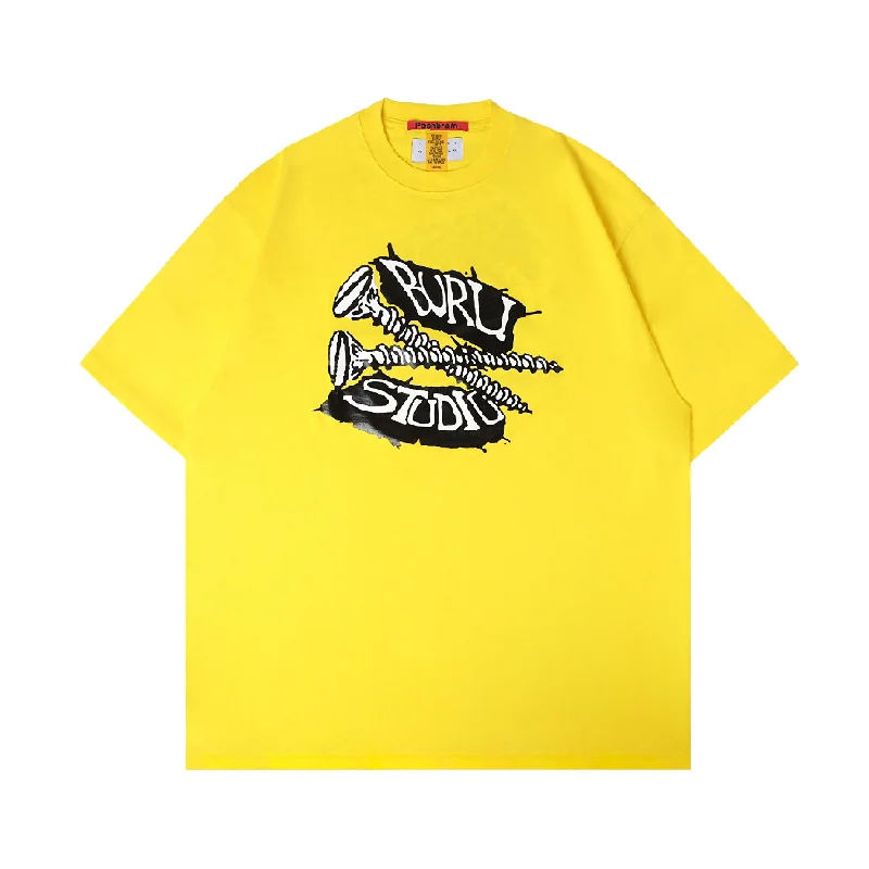 Men's anti-odor t-shirt-Headliner - Yellow