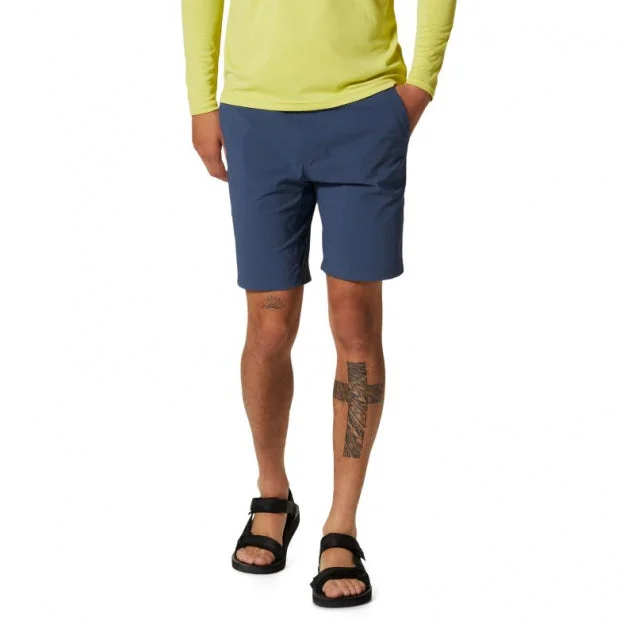 Men's wrinkle-resistant workout shorts-Men's Basin Pull-On Short