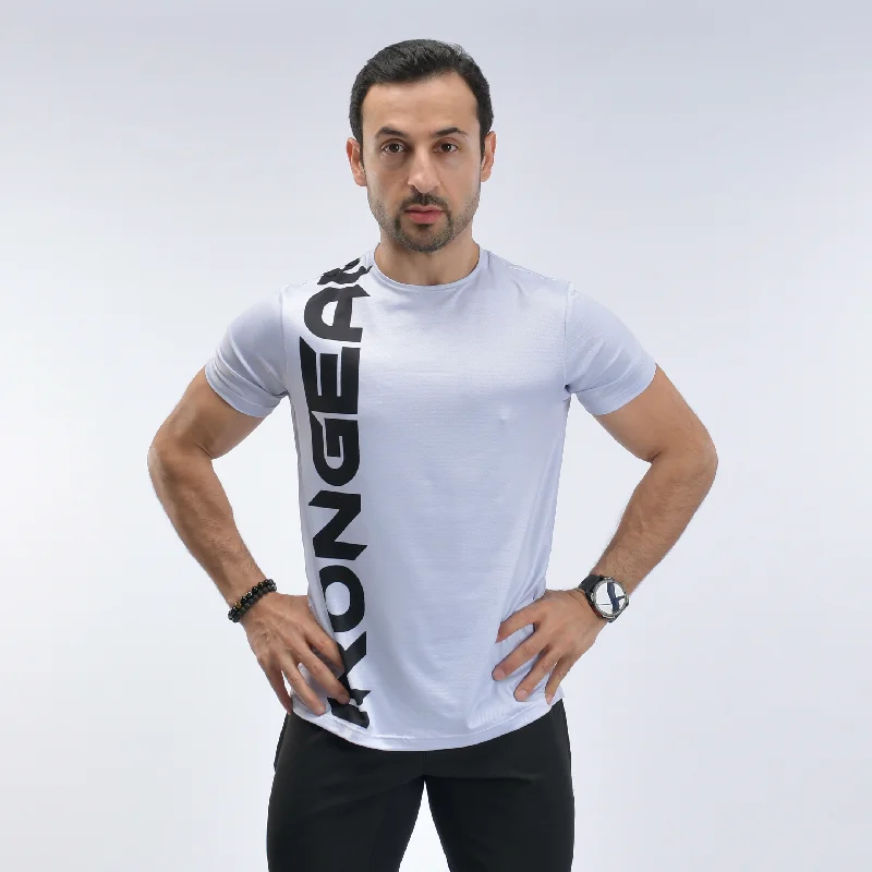 Men's yoga t-shirt-Running Aero Mesh Tee