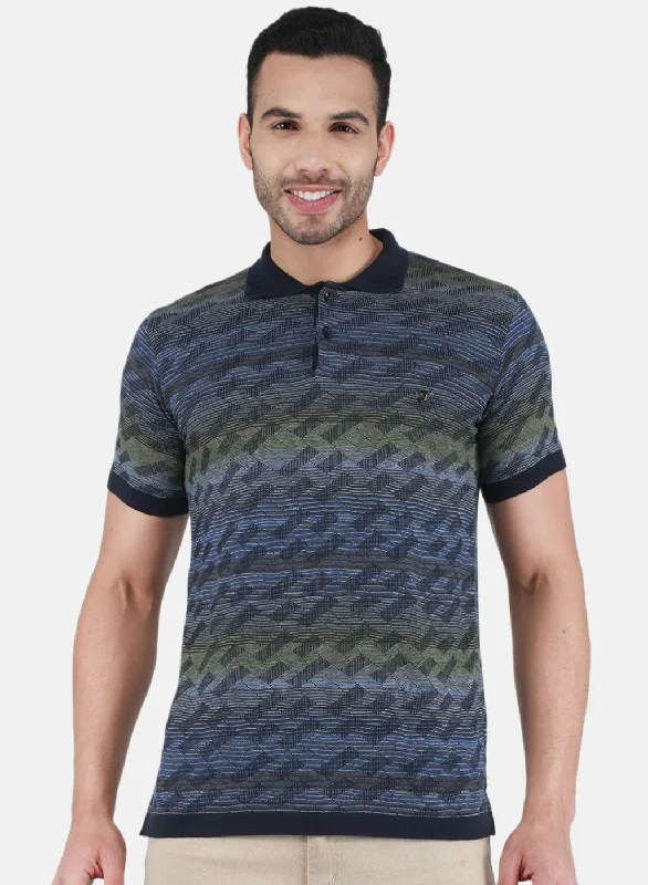 Men's quick-wicking t-shirt-Men Multi Color Solid T-Shirt