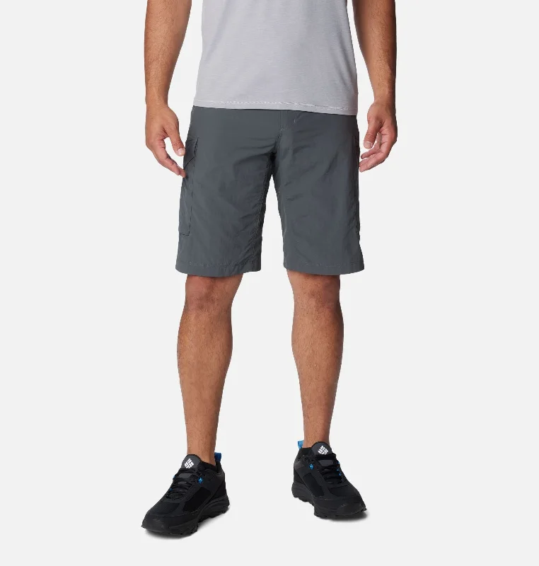 Men's tech-inspired gym shorts-Men's Silver Ridge Cargo Short - Grill