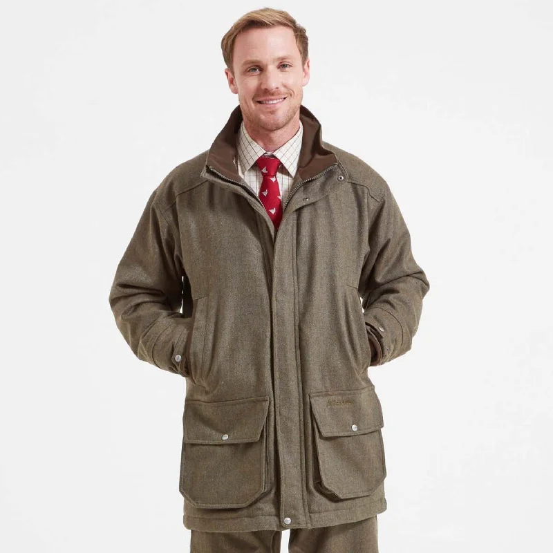 Men's functional anorak-Schoffel Mens Classic Tweed Ptarmigan Coat 