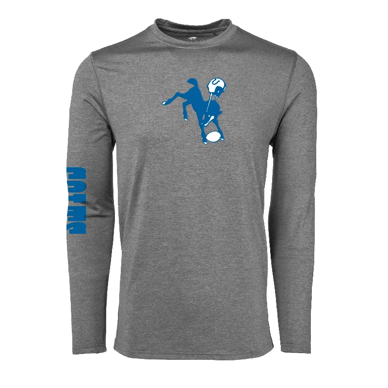 Men's classic style t-shirt-Indianapolis Colts Guide Long Sleeve Tee