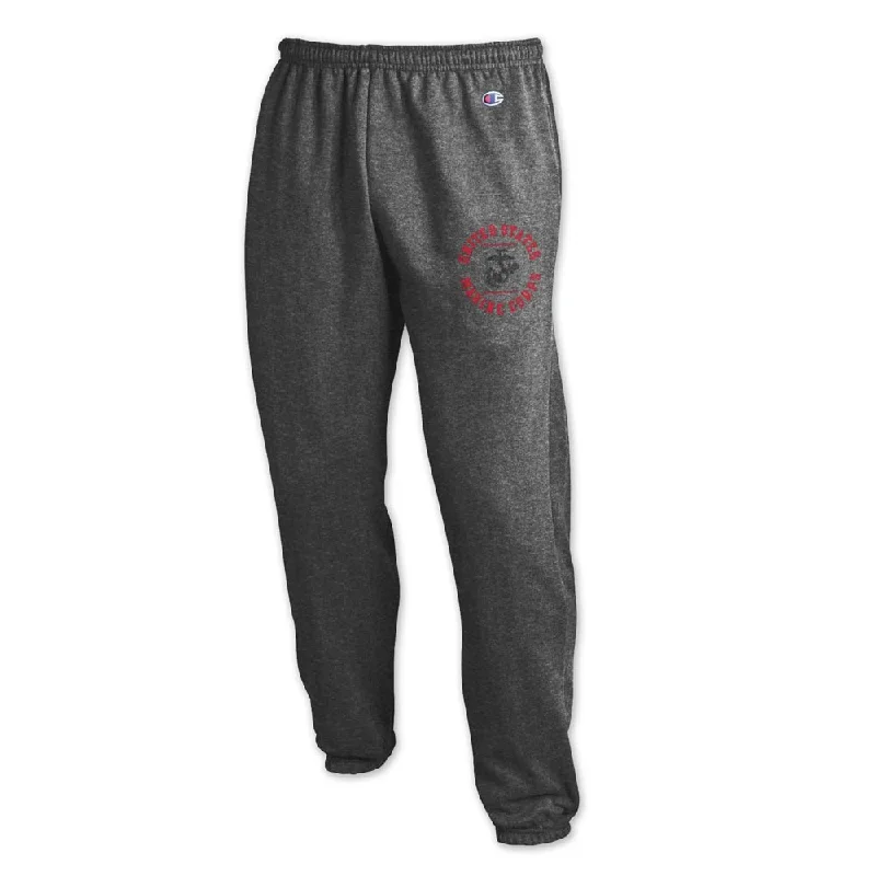 mens wool slacks-Champion Eco United States Marine Corps Sweatpants