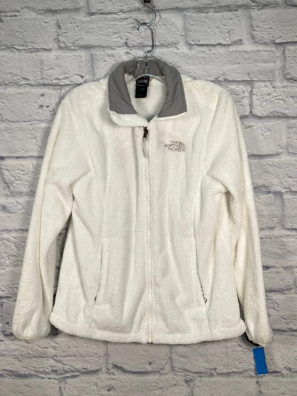 Men's eco-conscious fleece jacket-Jacket Faux Fur & Sherpa By The North Face In White, Size: L