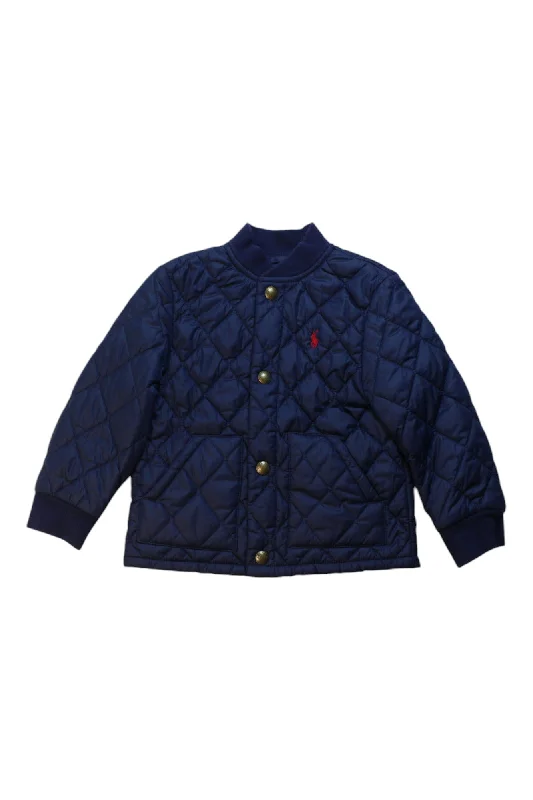 Men's summer office wear polo shirt-Polo Ralph Lauren Quilted Jacket 2T