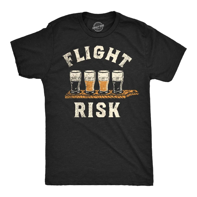 Men's moisture-managing t-shirt-Flight Risk Men's T Shirt