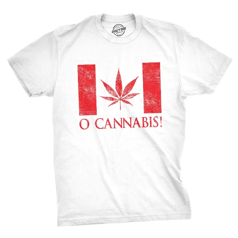 Men's travel-friendly t-shirt-O Cannabis Men's T Shirt