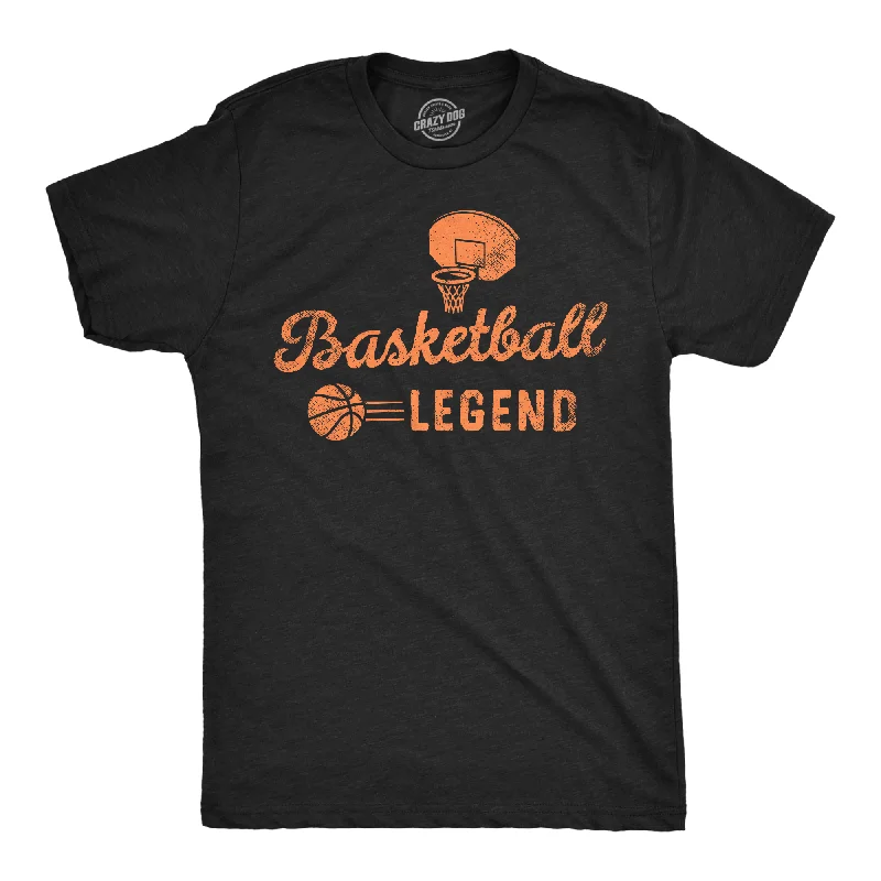 Men's ultra-breathable t-shirt-Basketball Legend Men's T Shirt