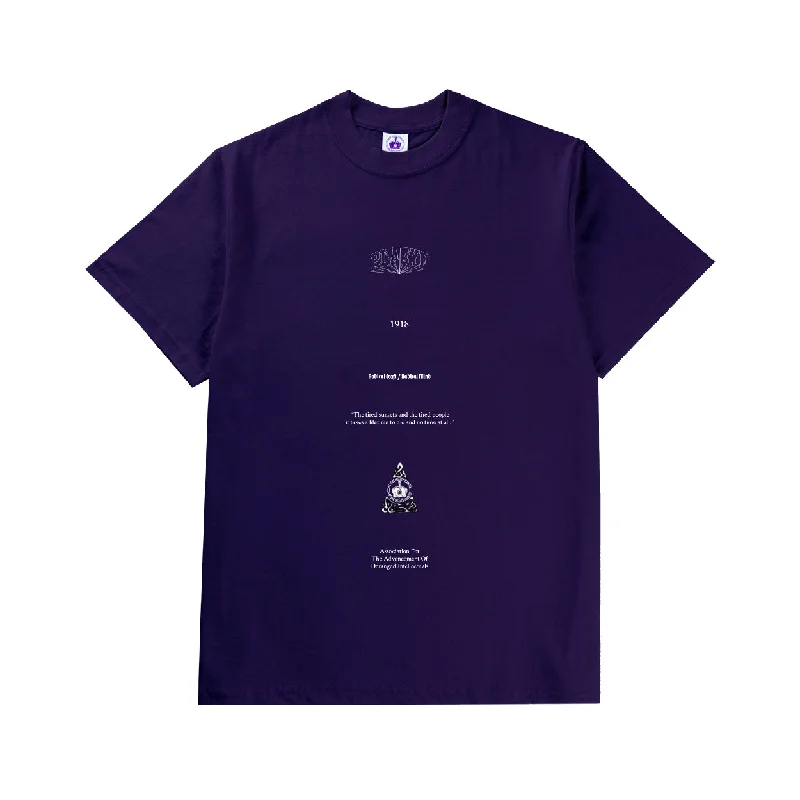 Men's cozy fit t-shirt-Trinity T-shirt - Dark Purple