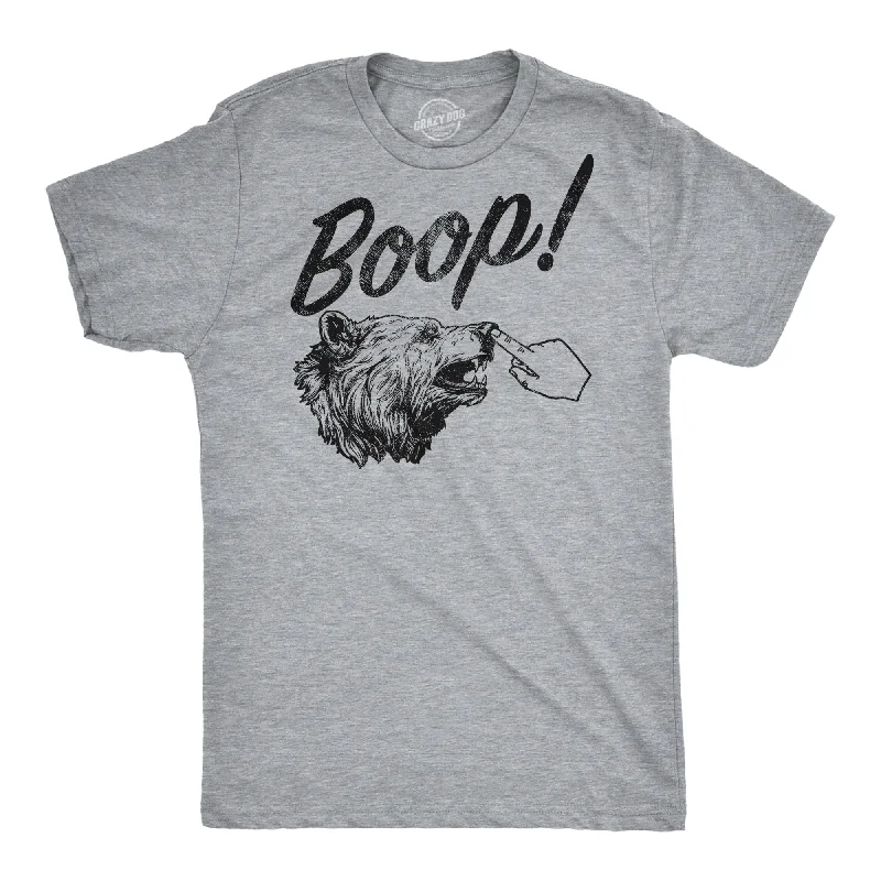 Men's street smart t-shirt-Boop Bear Men's T Shirt