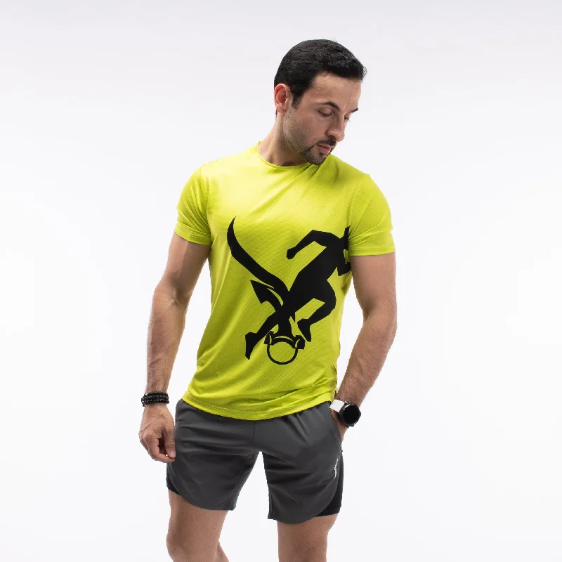 Men's weekend casual t-shirt-Impact Running Aero Mesh Tee