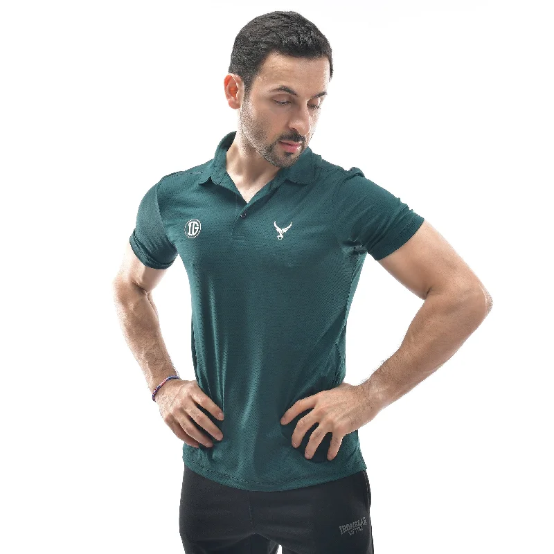 Men's sporty look t-shirt-The Emblem Polo