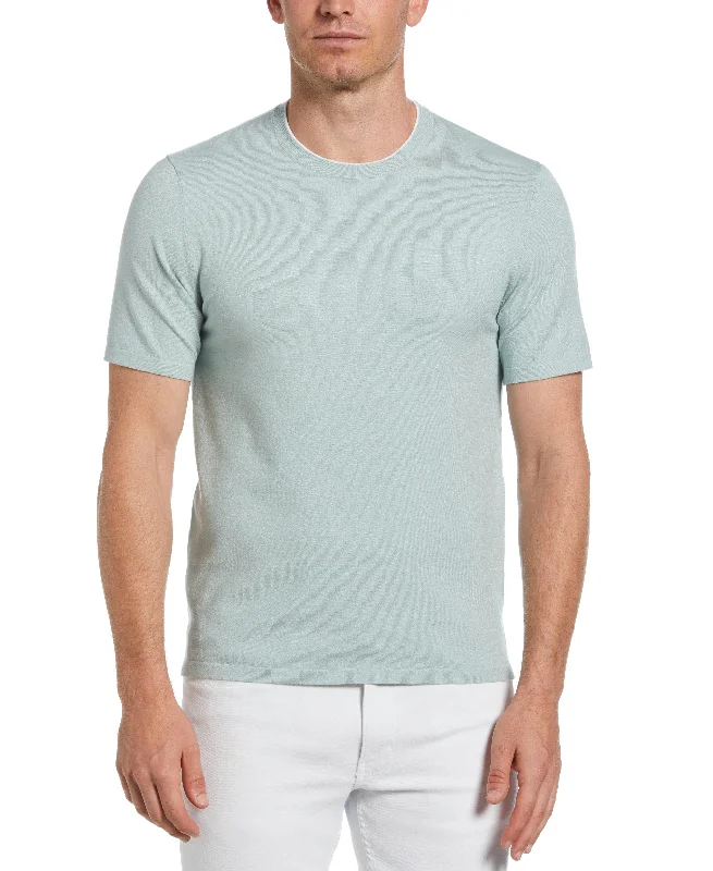 Men's adventure knit-Tech Knit Sweater Tee