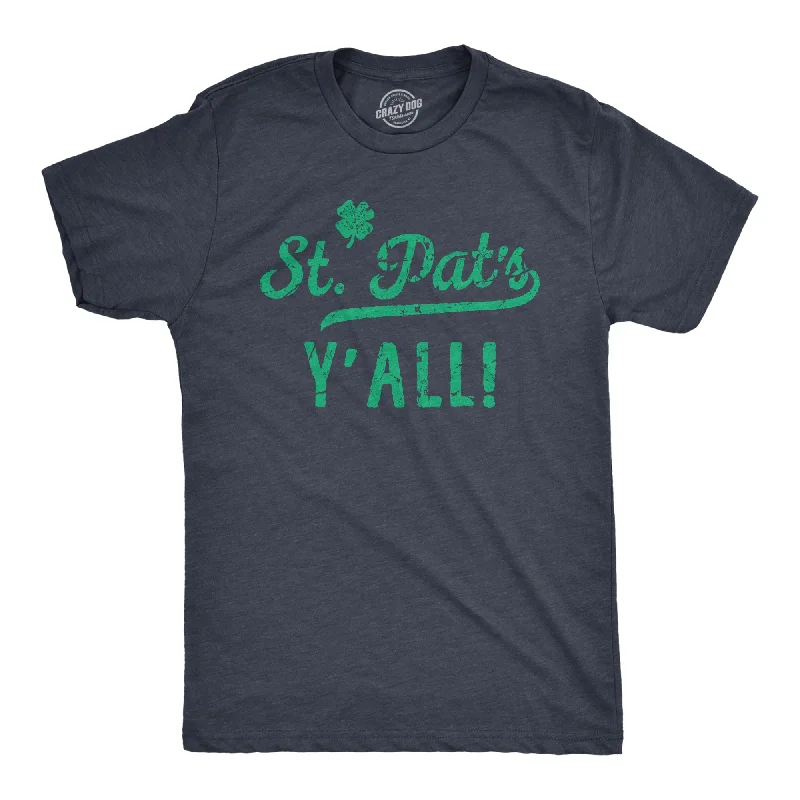 Men's moisture-managing t-shirt-St Pats Yall Men's T Shirt