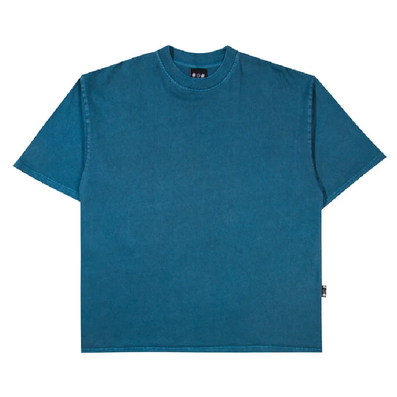 Men's earthy tones t-shirt-Pigment - Navy