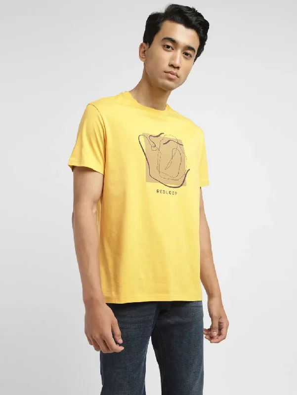 Men's soft hand feel t-shirt-Men's Graphic Slim Fit T-shirt