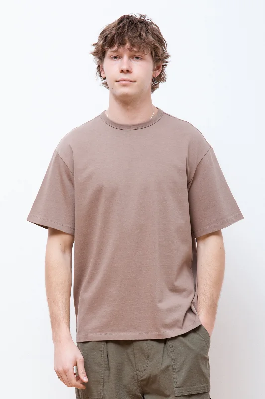 Men's ultra-breathable t-shirt-Loose Fit T-Shirt Fossil