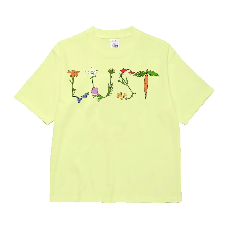 Men's travel-friendly t-shirt-Lust 4 Life T-shirt - Butter