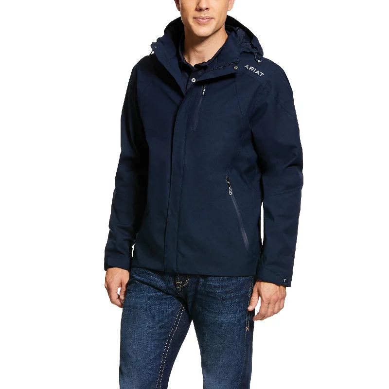 Men's sustainable trench coat-Ariat Mens Coastal H20 Waterproof Jacket