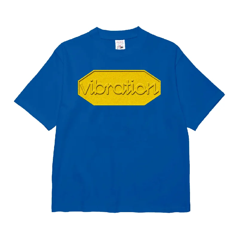 Men's classic style t-shirt-Vibration - Royal Blue