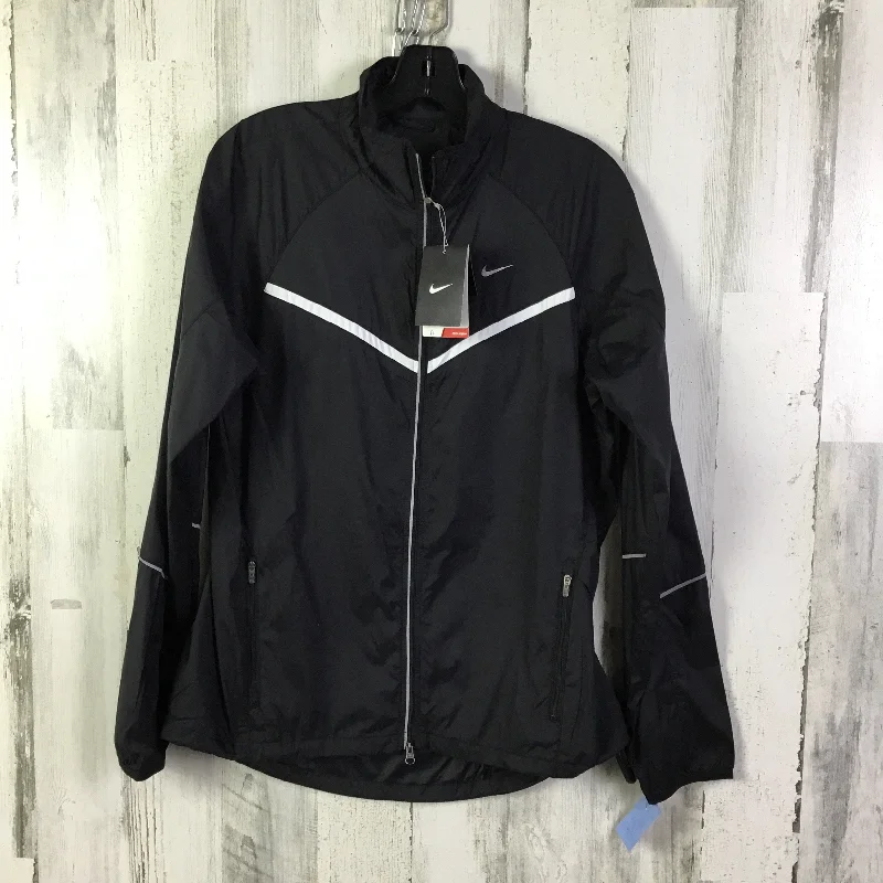 Men's lightweight bomber jacket-Jacket Windbreaker By Nike In Black, Size: L