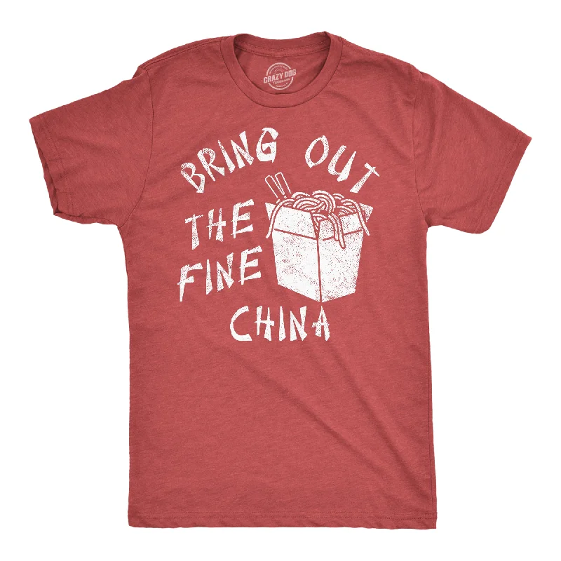 Men's versatile wear t-shirt-Bring Out The Fine China Men's T Shirt