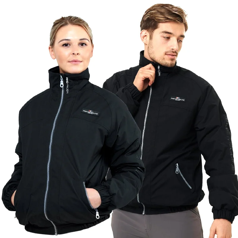 Men's pre-shrunk puffer jacket-Premier Equine Unisex Pro Rider Jacket