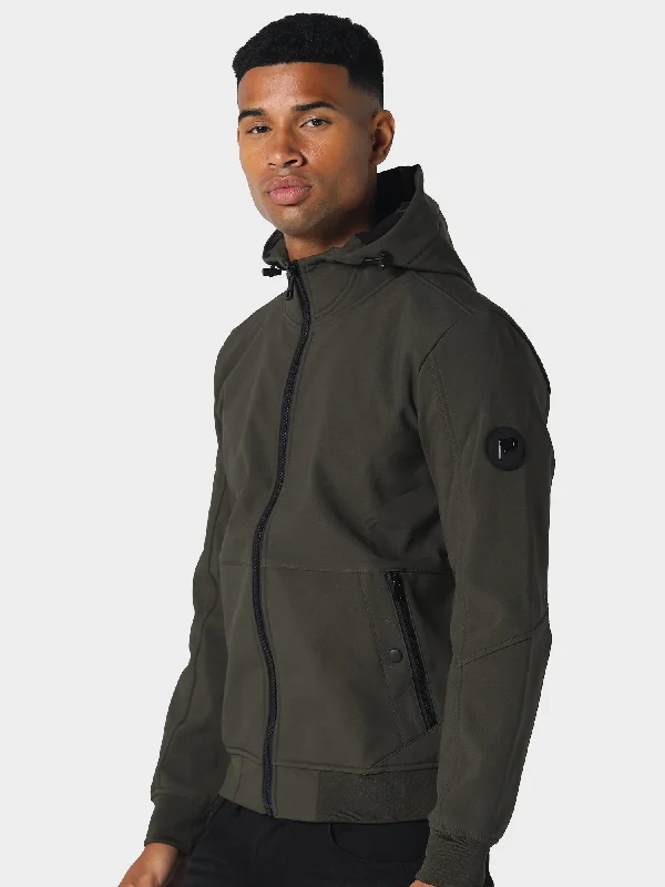 Men's adventure-ready jacket-Stanhop Khaki Jacket