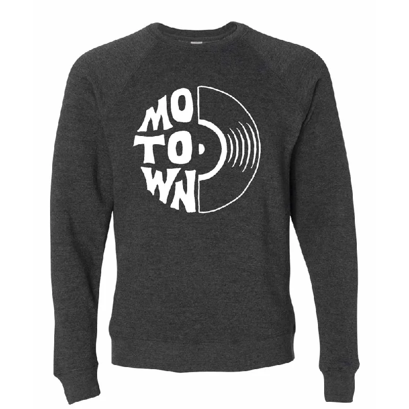 Men's loungewear sweatshirt-Detroit Motown Fleece Crew Sweatshirt