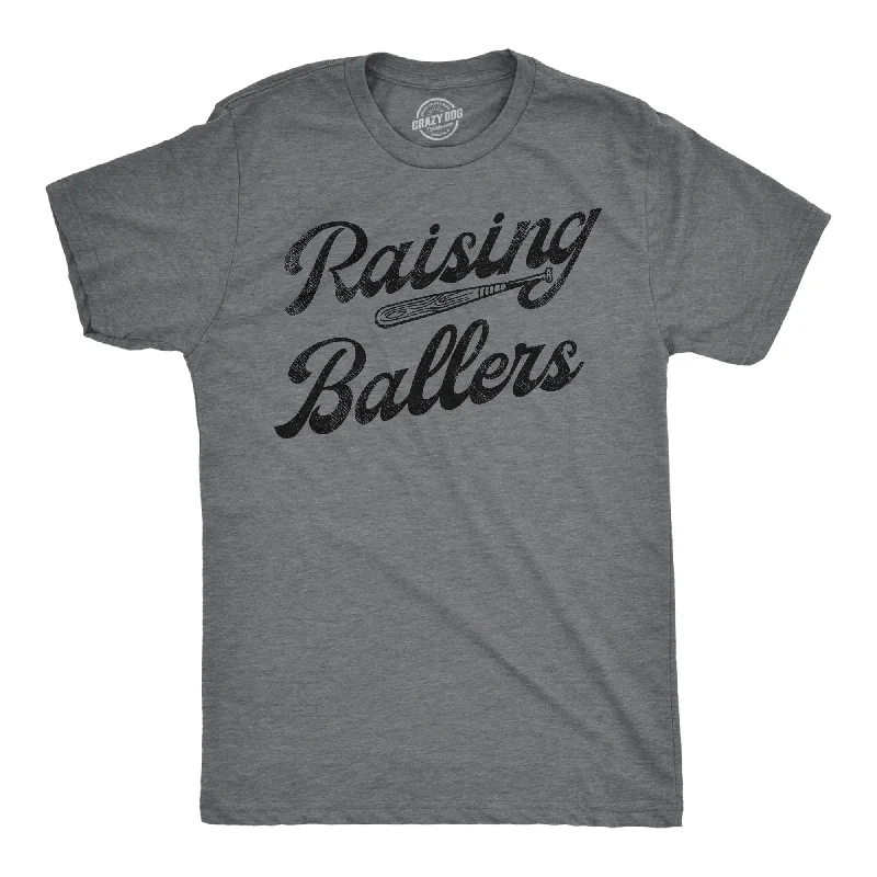 Men's weekend casual t-shirt-Raising Ballers Men's T Shirt