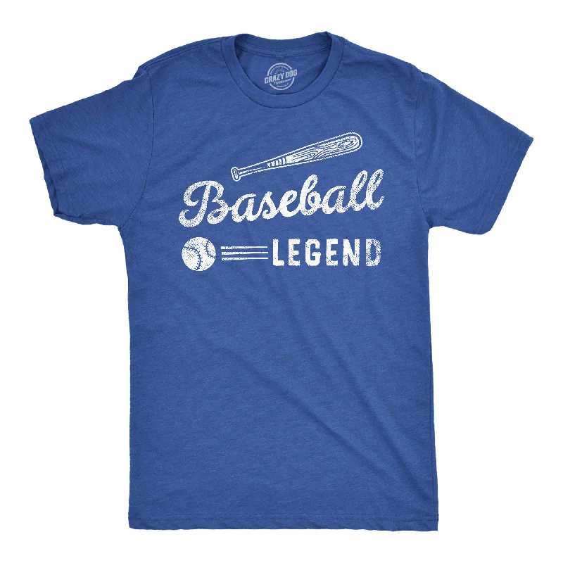 Men's recycled material t-shirt-Baseball Legend Men's T Shirt