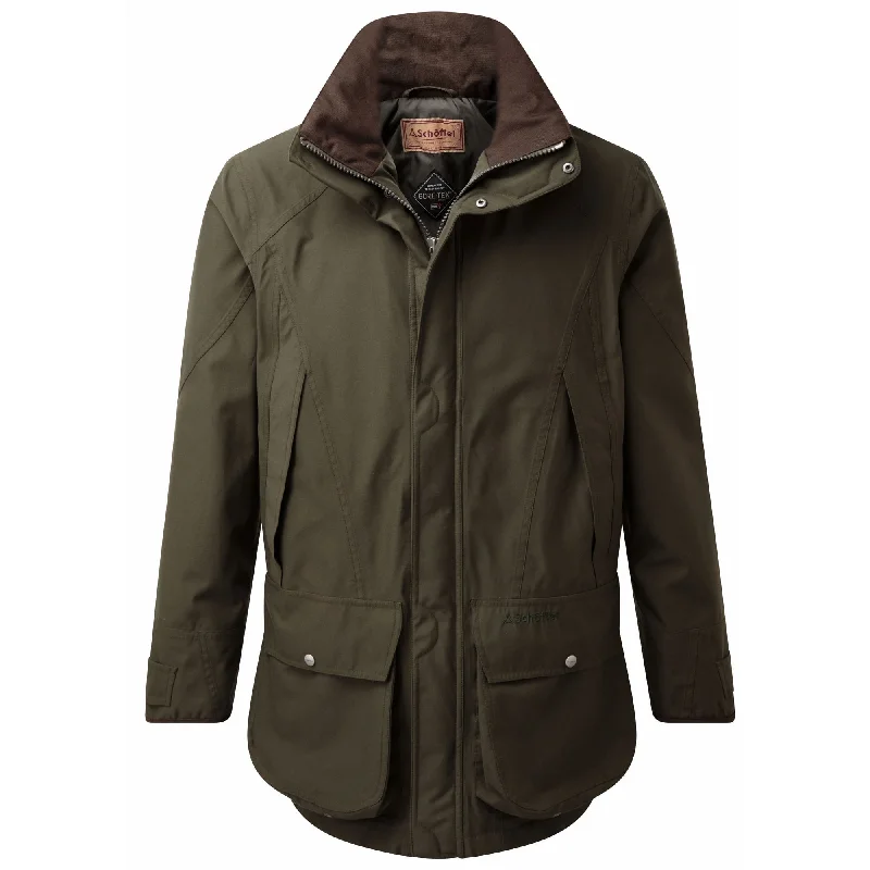 Men's non-iron field jacket-Schoffel Mens Ptarmigan Extreme II Coat