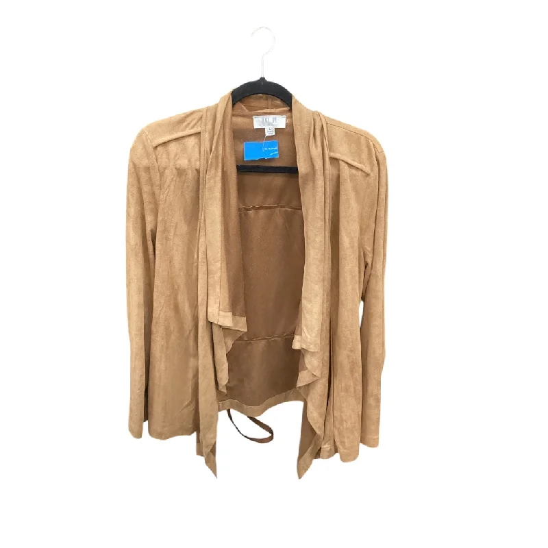 Men's relaxed fit rain jacket-Jacket Other By Peach Love Cream California In Brown, Size: L