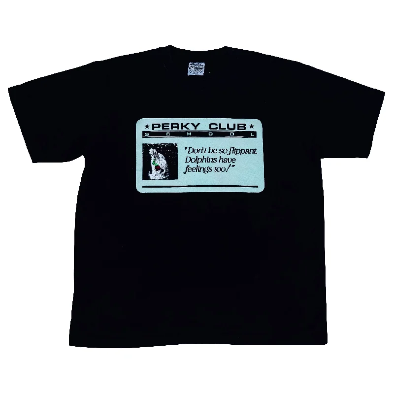 Men's quick-wicking t-shirt-Perky Vol 1 T-shirt - Black